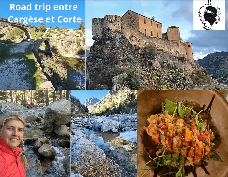 Vignette du road trip entre Cargèse et Corte