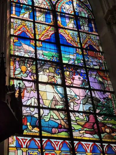 Vitraux église de Bouvines