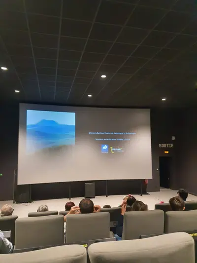 Salle de projection film 4d