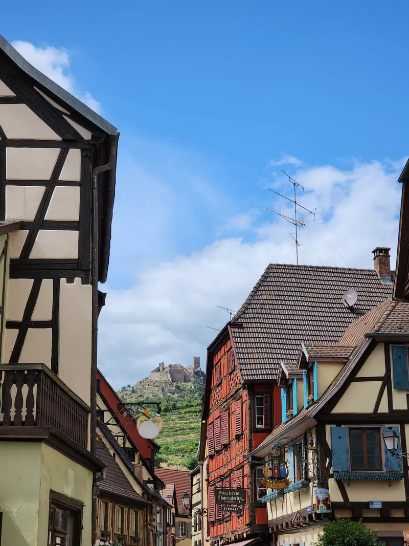 Vue sur les châteaux
