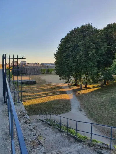 Vue depuis les remparts de la Ville Close de Concarneau