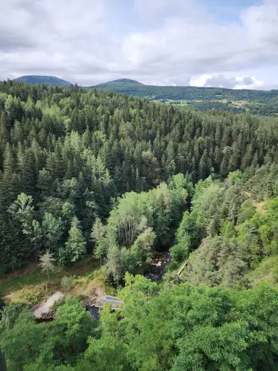 Vue depuis le haut