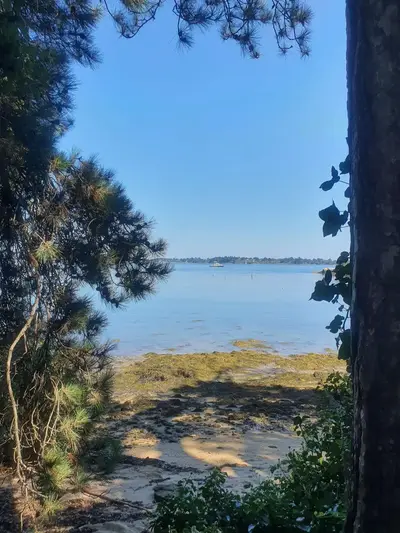 Vue mer île Berder