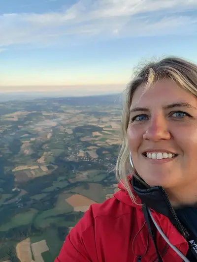 Florandophoto dans la montgolfière