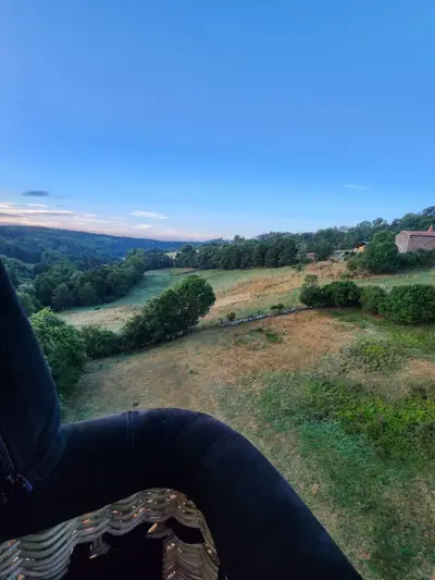 Vol avec peu d'altitude
